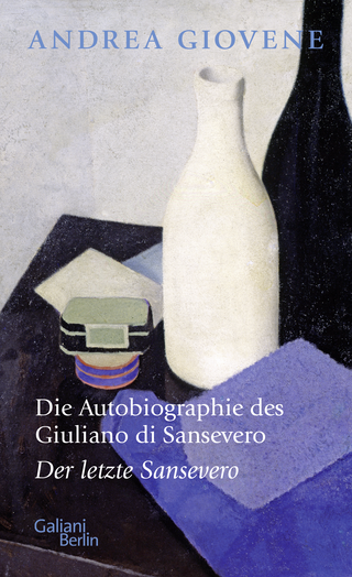 Buchcover von Die Autobiographie des Giuliano di Sansevero: Der letzte Sansevero