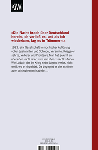 Zusatzmaterial 9783462051476 U4 von Der schwarze Obelisk: Roman von E.M. Remarque
