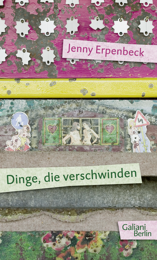 Buchcover von Dinge, die verschwinden