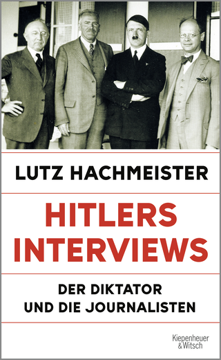 Buchcover von Hitlers Interviews: Der Diktator und die Journalisten