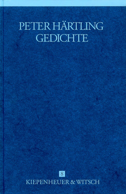Buchcover von Gedichte von Peter Härtling