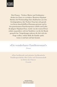 Zusatzmaterial 9783462052886 U4 von Die Unzertrennlichen: Roman von Stuart Nadler