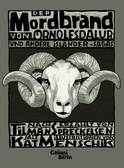 Buchcover von Der Mordbrand von Örnolfsdalur und andere Isländer-Sagas von Tilman Spreckelsen, Kat Menschik