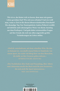 Zusatzmaterial 9783462008272 U4 von Zeit, sich aus dem Staub zu machen von Andrea Petković