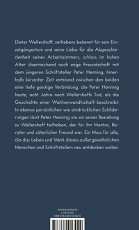 Zusatzmaterial 9783462053029 U4 von Vom Leben berührt: Erinnerungen an Dieter Wellershoff von Peter Henning