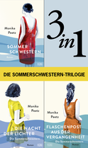 Buchcover von Die Sommerschwestern-Trilogie (3in1-Bundle): Sommerschwestern - Die Nacht der Lichter - Flaschenpost aus der Vergangenheit von Monika Peetz