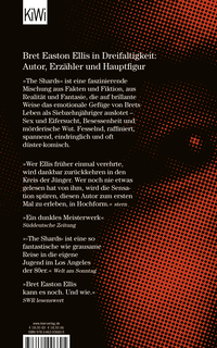 Zusatzmaterial 9783462006605 U4 von The Shards: Roman von Bret Easton Ellis