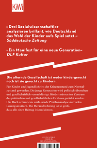 Zusatzmaterial 9783462007534 U4 von Kinder – Minderheit ohne Schutz: Aufwachsen in der alternden Gesellschaft von Aladin El-Mafaalani, Sebastian Kurtenbach, Klaus Peter Strohmeier
