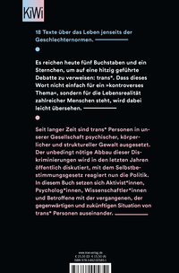 Zusatzmaterial 9783462005851 U4 von Einfach selbst bestimmt: Texte zur Lebensrealität jenseits der Geschlechternormen