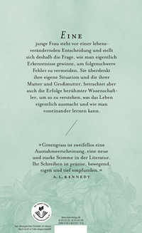 Zusatzmaterial 9783462051728 U4 von Was wir voneinander wissen: Roman von Jessie Greengrass