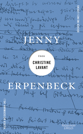 Buchcover von Jenny Erpenbeck über Christine Lavant