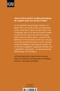 Zusatzmaterial 9783462045475 U4 von Am zwölften Tag: Denglers siebter Fall von Wolfgang Schorlau
