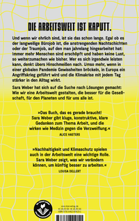 Zusatzmaterial 9783462004151 U4 von Die Welt geht unter, und ich muss trotzdem arbeiten? von Sara Weber