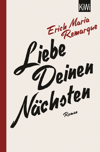Buchcover von Liebe deinen Nächsten: Roman