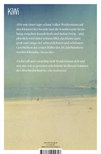 Zusatzmaterial 9783462055818 U4 von Ostende: 1936, Sommer der Freundschaft von Volker Weidermann