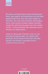 Zusatzmaterial 9783462061345 U4 von A Long Way Down: Roman von Nick Hornby