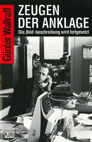 Buchcover von Zeugen der Anklage: Die BILD-Beschreibung wird fortgesetzt. Mit Zeitungs- und Bildreproduktionen