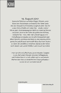 Zusatzmaterial 9783462051834 U4 von Verhaftung in Granada: oder Treibt die Türkei in die Diktatur? von Dogan Akhanli