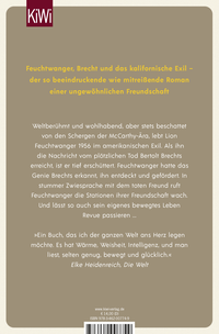 Zusatzmaterial 9783462007749 U4 von Sunset von Klaus Modick