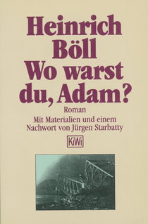 Buchcover von And Where Were You, Adam?