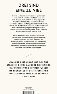 Zusatzmaterial 9783462008739 U4 von Spielverderberin: Roman von Marie Menke