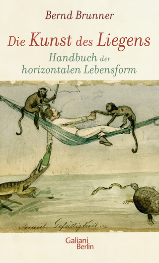Buchcover von Die Kunst des Liegens: Handbuch der horizontalen Lebensform