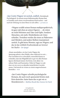 Zusatzmaterial 9783869712086 U4 von Sommer bei Nacht: Roman von Jan Costin Wagner