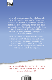 Zusatzmaterial 9783462054248 U4 von Weiße Fracht: Lost in Fuseta. Ein Portugal-Krimi von Gil Ribeiro
