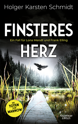 Buchcover von Finsteres Herz: Ein Fall für Lona Mendt und Frank Elling von Holger Karsten Schmidt