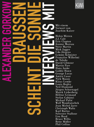 Buchcover von Draußen scheint die Sonne: 28 Interviews
