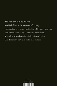 Zusatzmaterial 9783462007275 U4 von Die besseren Nächte: Gedichte von Joachim Sartorius