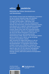 Zusatzmaterial 9783462500028 U4 von Nur in Freiheit wird man frei: Mit einem Vorwort von Iwan-Michelangelo D'Aprile von Theodor Fontane