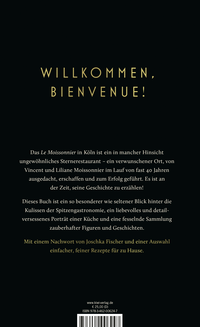Zusatzmaterial 9783462006247 U4 von Ein Tisch am Fenster: Geschichten aus einem besonderen Restaurant von Vincent Moissonnier