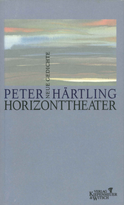 Buchcover von Horizonttheater: Neue Gedichte von Peter Härtling
