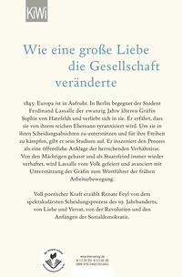 Zusatzmaterial 9783462001440 U4 von Die unerlässliche Bedingung des Glücks: Roman von Renate Feyl