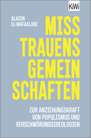 Buchcover von Misstrauensgemeinschaften: Zur Anziehungskraft von Populismus und Verschwörungsideologien