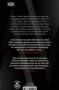 Zusatzmaterial 9783462004489 U4 von Russian Messages: Thriller von Yassin Musharbash