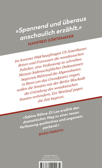 Zusatzmaterial 9783462004274 U4 von Die Erfindung der Bundesrepublik: Wie unser Grundgesetz entstand von Sabine Böhne-Di Leo