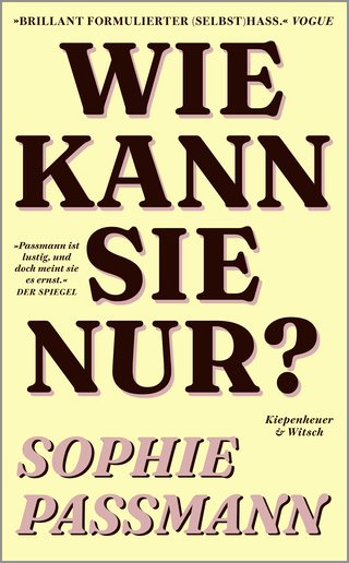 Buchcover von Wie kann sie nur?
