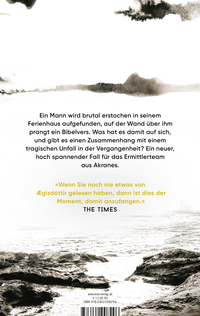 Zusatzmaterial 9783462008296 U4 von Verschworen: Ein Island-Krimi von Eva Björg Ægisdóttir