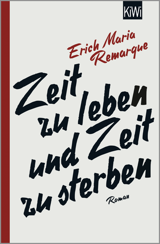 Buchcover von Zeit zu leben und Zeit zu sterben: Roman