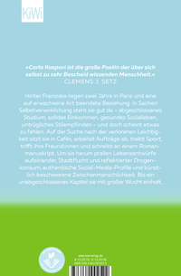 Zusatzmaterial 9783462002522 U4 von Freizeit: Roman von Carla Kaspari