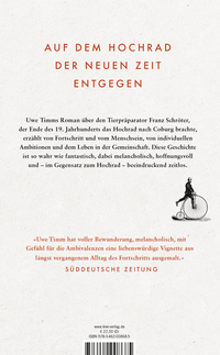 Zusatzmaterial 9783462008685 U4 von The Man on the Penny-farthing Bicycle: Roman von Uwe Timm