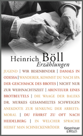 Buchcover von Erzählungen von Heinrich Böll
