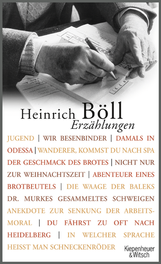 Buchcover von Erzählungen