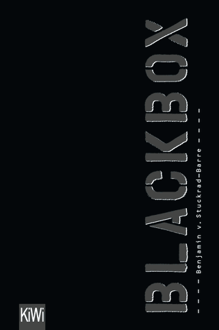 Buchcover von Blackbox