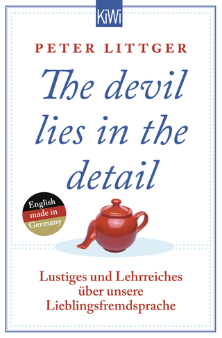 Buchcover von The devil lies in the detail: Lustiges und Lehrreiches über unsere Lieblingsfremdsprache