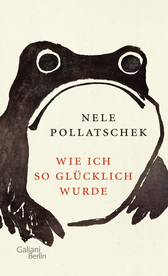 Buchcover von Wie ich so glücklich wurde von Nele Pollatschek