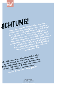 Zusatzmaterial 9783462051667 U4 von Herrengedeck: Geschichten, die wir nüchtern niemals erzählen würden von Ariana Baborie, Laura Larsson