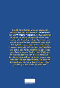 Zusatzmaterial 9783462001204 U4 von Wolfgang Niedecken über Bob Dylan von Wolfgang Niedecken